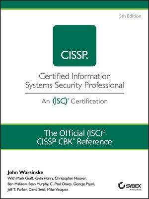 cover image of The Official (ISC)2 Guide to the CISSP CBK Reference